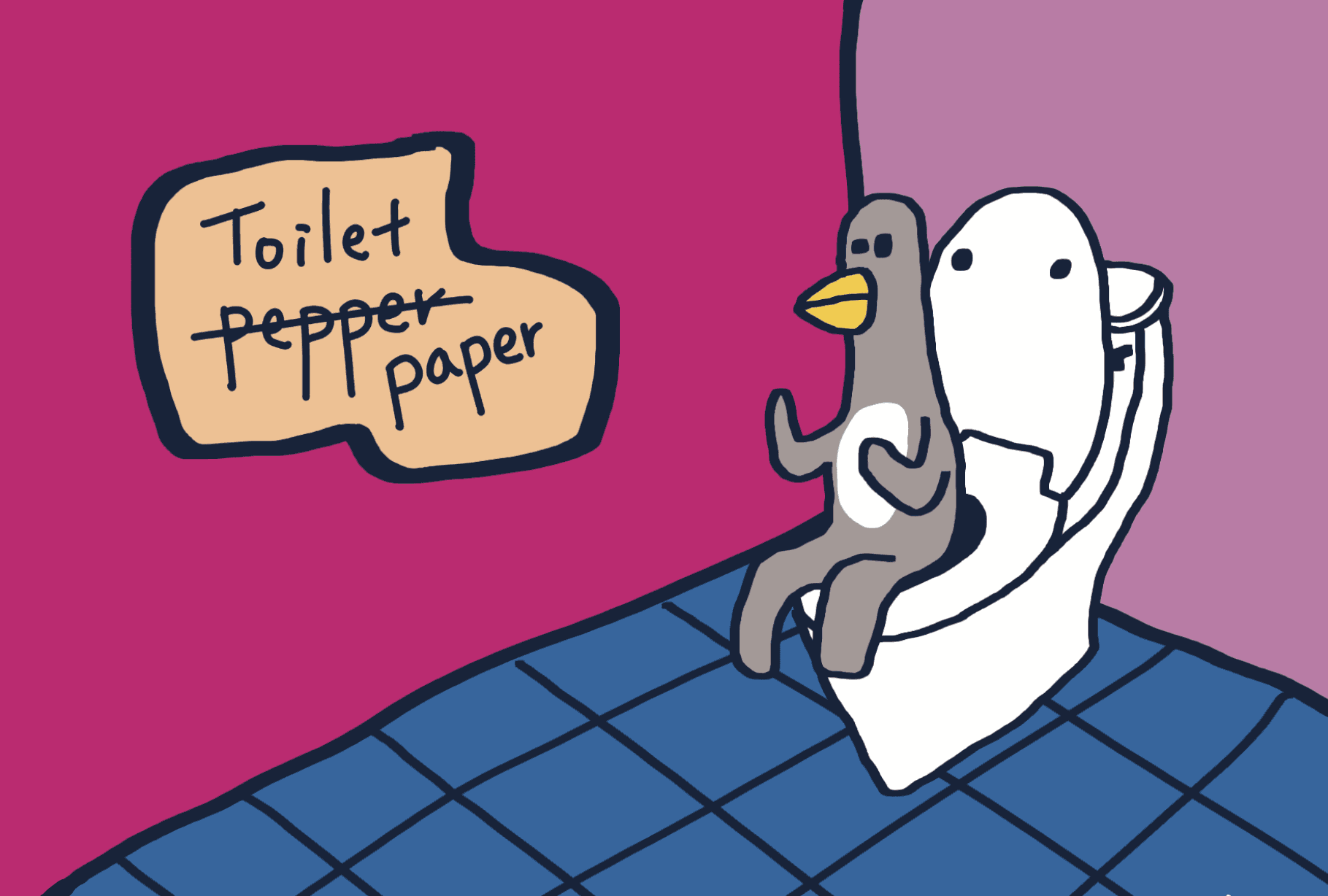 Toilet Pepper — 모리스앤꼴까닥스 웹 포스터