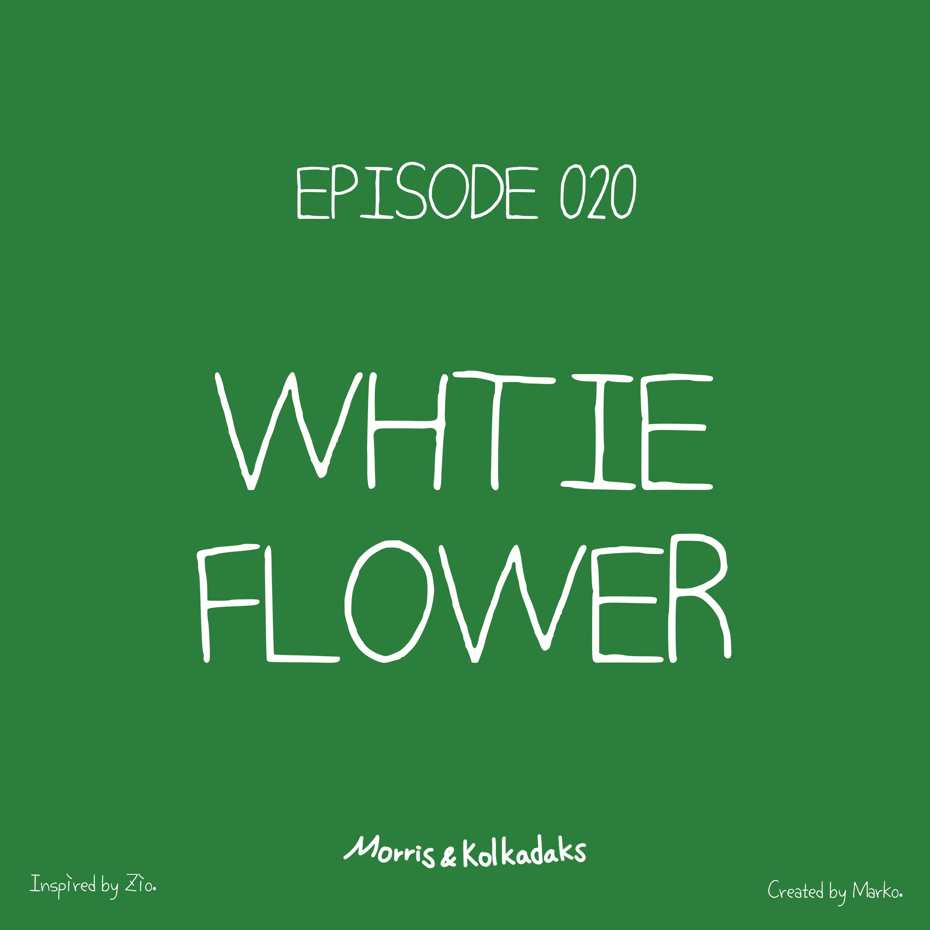 WHITE FLOWER — 모리스앤꼴까닥스 4컷 만화